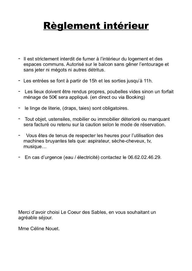 Le Coeur Des Sables Apartment Le Grau-d'Agde Luaran gambar